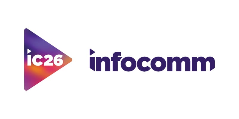 Logotipo de InfoComm 2026 (800 x 400 píxeles)