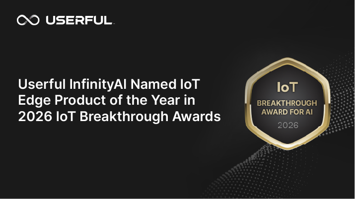 El módulo Userful InfinityAI Power ha sido nombrado «Producto IoT Edge del Año» en los premios IoT Breakthrough Awards de 2026