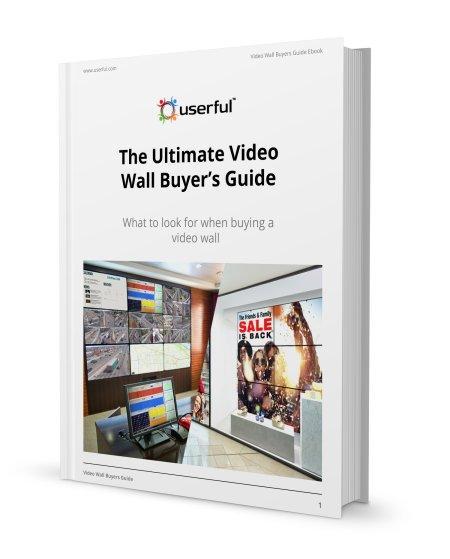 Libro: The Ultimate Video Wall Buyer's Guide de Userful: Qué buscar al comprar un videowall
