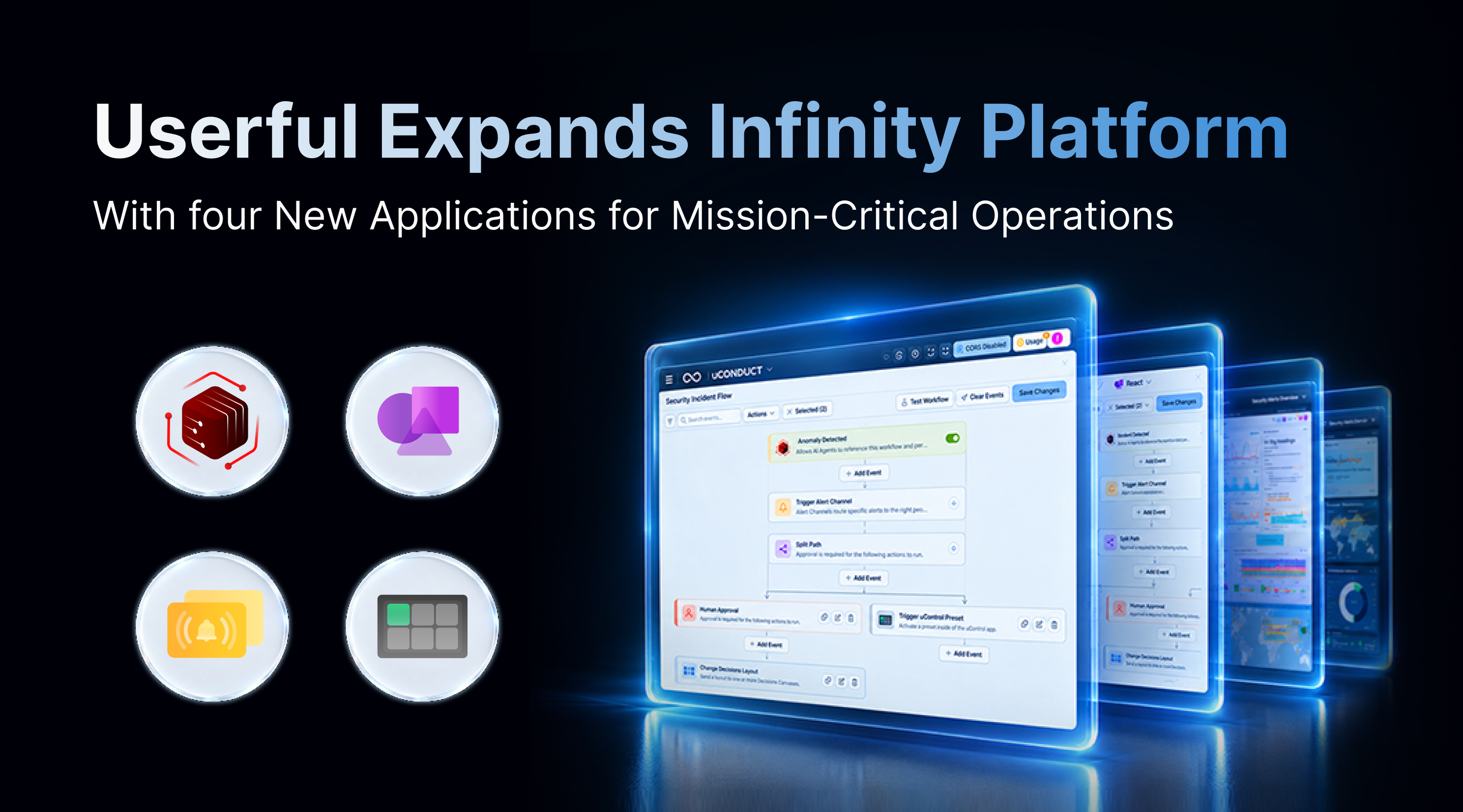 Userful amplía la plataforma Infinity con cuatro nuevas aplicaciones para operaciones de importancia crítica