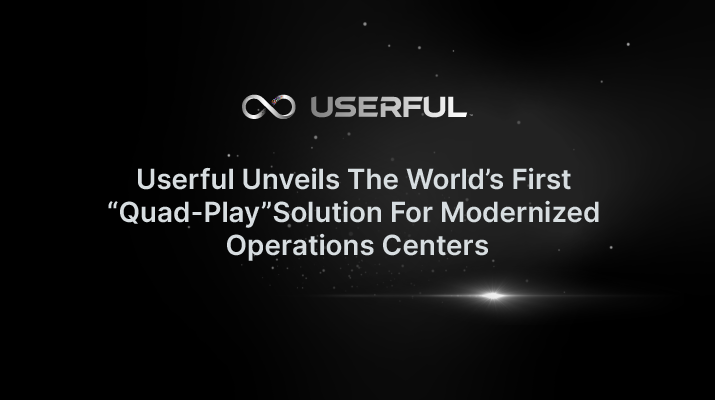 Userful presenta la primera solución "Quad-Play" del mundo para centros de operaciones modernizados