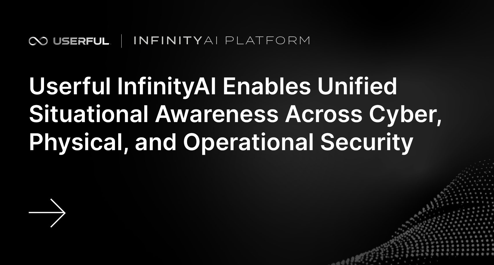 Userful InfinityAI permite una visión global de la situación en materia de seguridad cibernética, física y operativa...