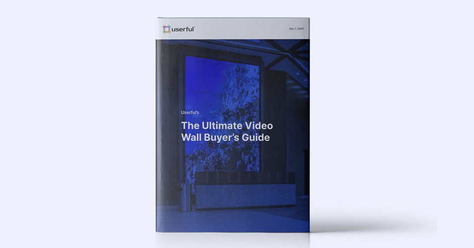 Ebook "The Ultimate Video Wall Buyer's Guide" de Userful